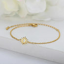 Pulseira Feminina Solar Dourada