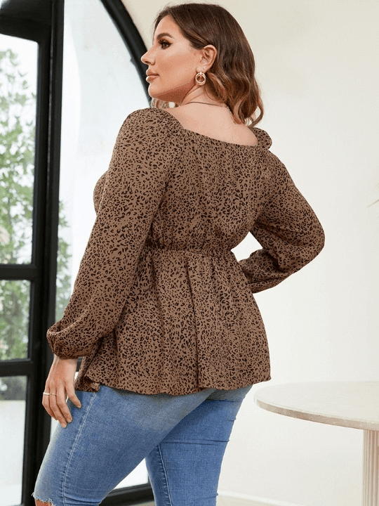 Blusa Casual Feminina Savana Plus Size