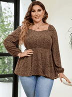 Blusa Casual Feminina Savana Plus Size