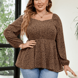 Blusa Casual Feminina Savana Plus Size