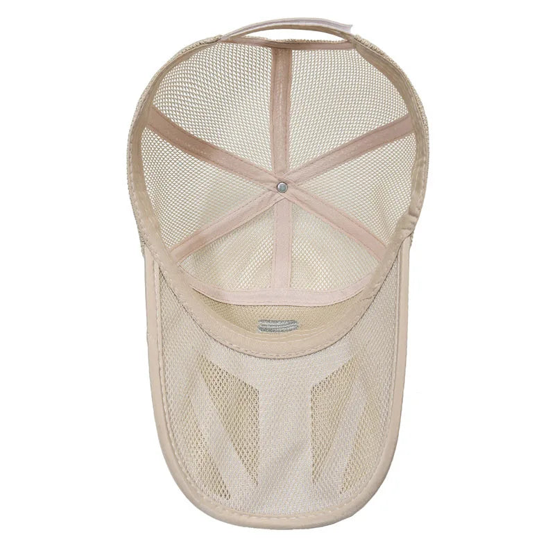 Boné Esportivo Respirável com Proteção UV