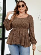 Blusa Casual Feminina Savana Plus Size