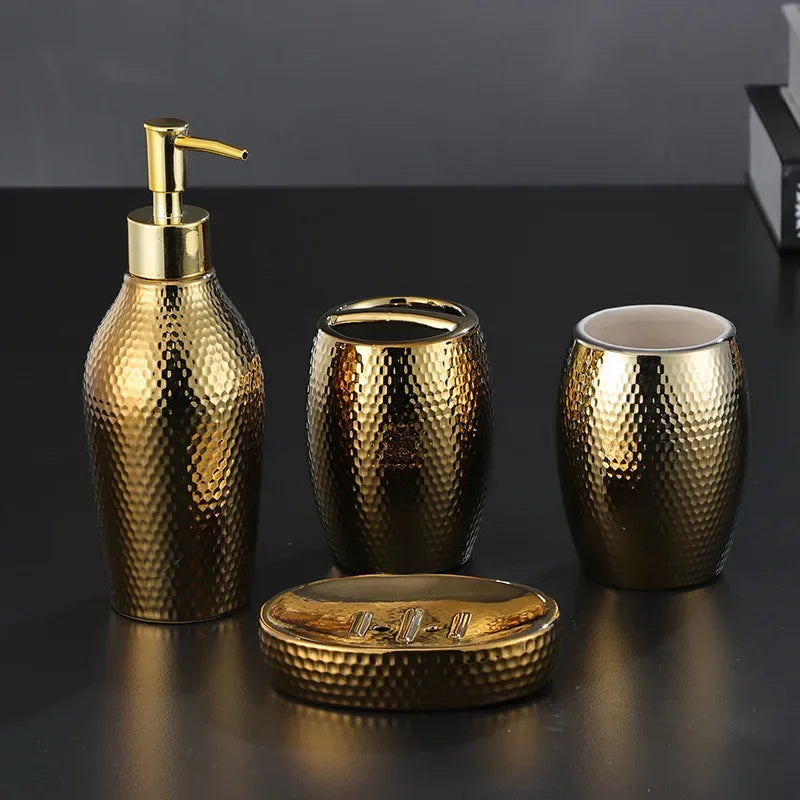 Kit Acessórios para Banheiro Golden