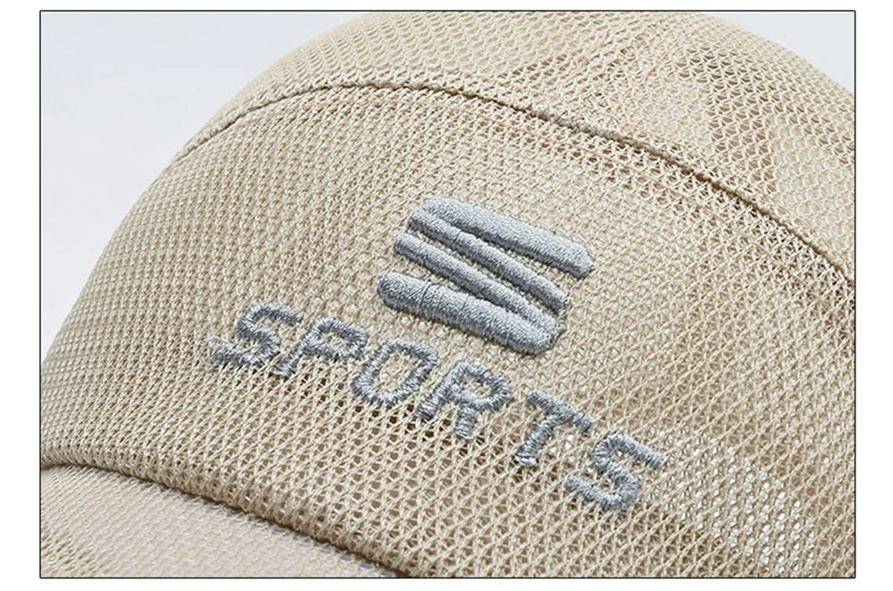 Boné Esportivo Respirável com Proteção UV