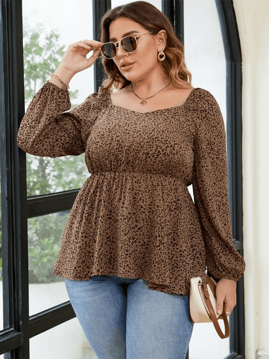 Blusa Casual Feminina Savana Plus Size